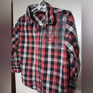 Boys SouthPole button up shirt size 4 boys shirt size 4